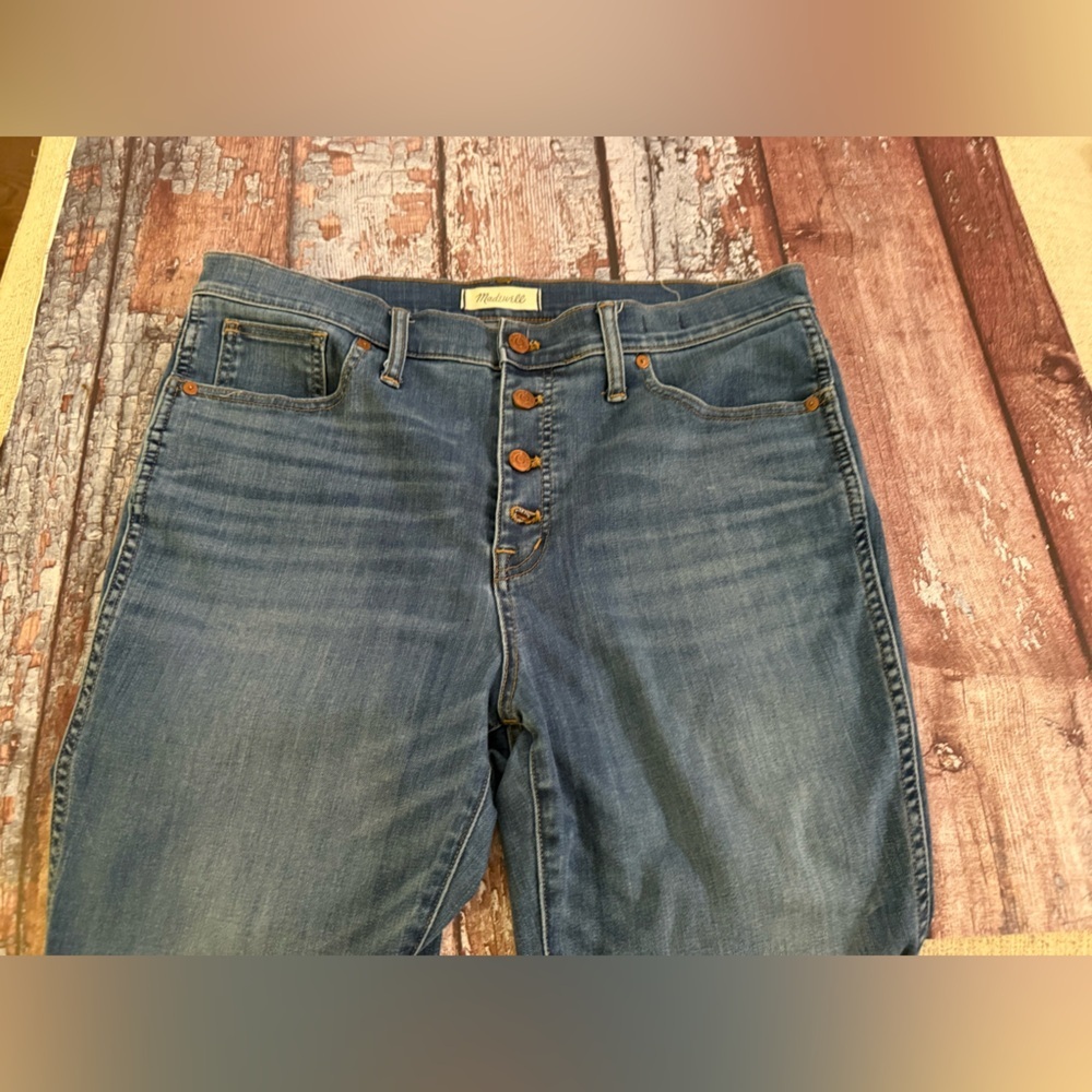 Madewell High Rise Blue Jeans